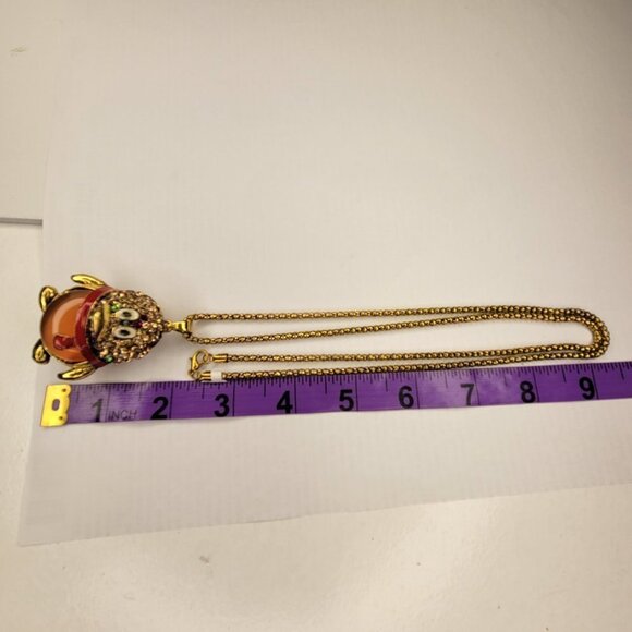 Bird Pendant Necklace Statement Necklace Long Sweater Necklace - Picture 10 of 12